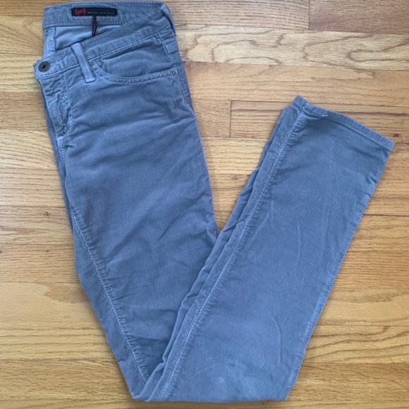 Ag Adriano Goldschmied Denim - Straight Leg Corduroy Jeans